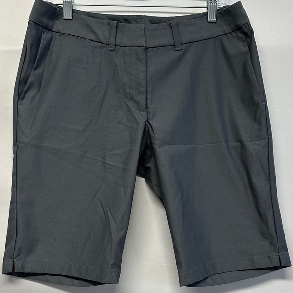 Nike Dri-FIT Victory Golf Shorts - Women's Gray Performance Athletic Shorts - Picture 2 of 5